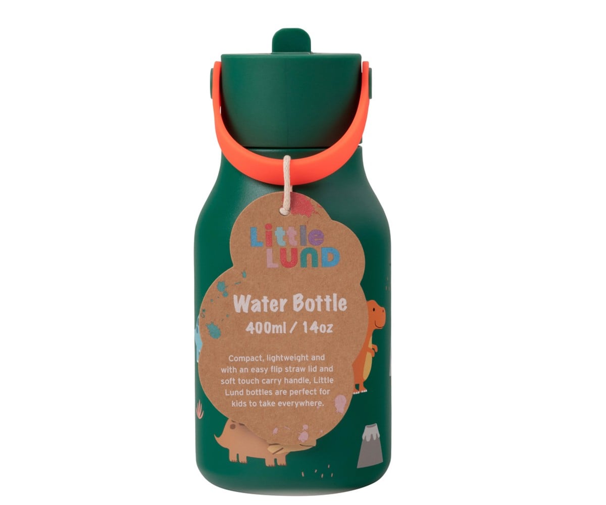 Little Lund Water Bottle 400ml Dino