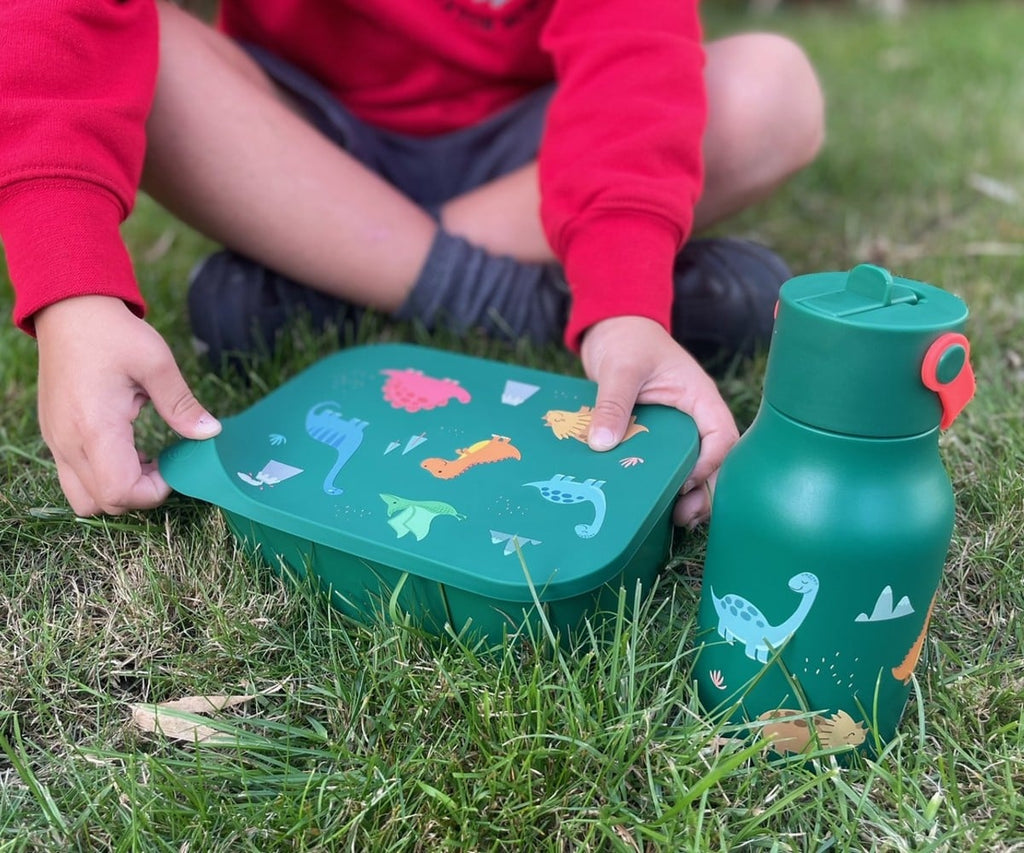 Little Lund Water Bottle 400ml Dino