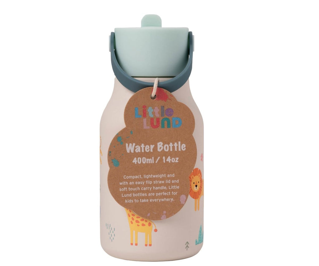 Little Lund Water Bottle 400ml Safari