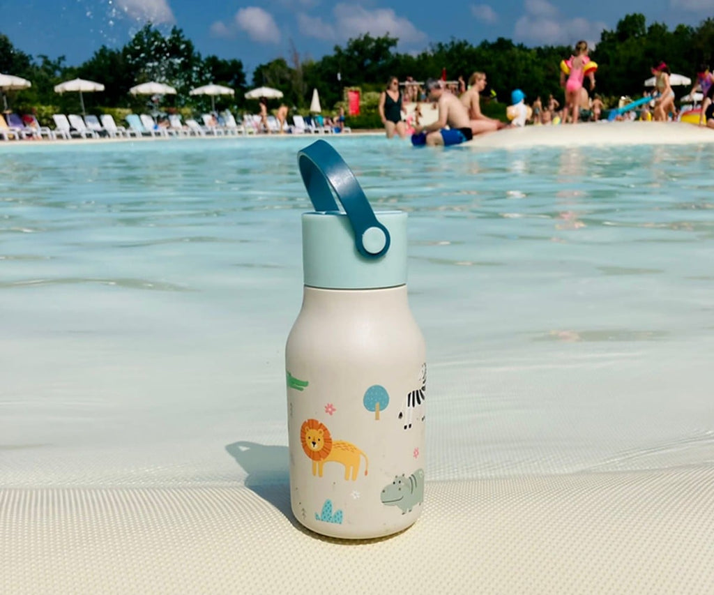Little Lund Water Bottle 400ml Safari