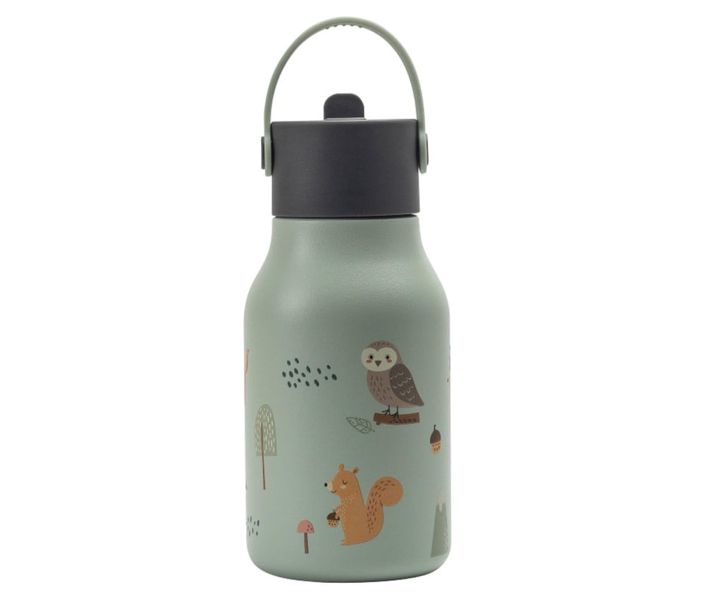 Little Lund Water Bottle 400ml Woodland