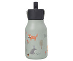 Little Lund Water Bottle 400ml Woodland