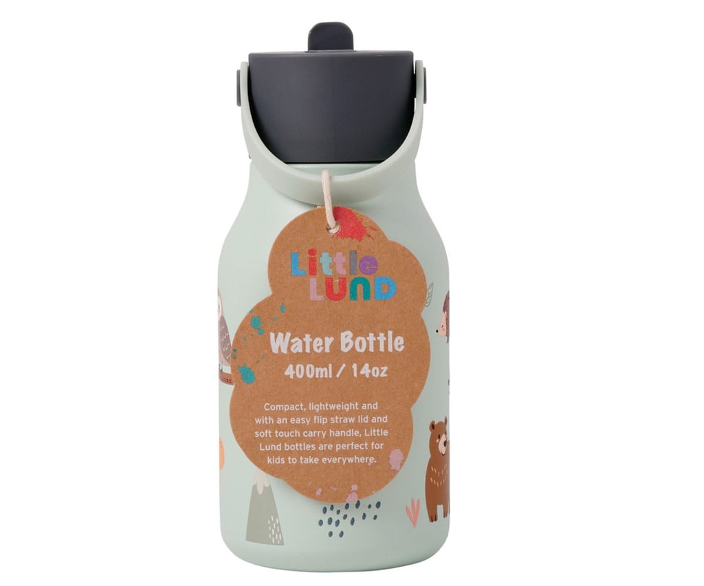 Little Lund Water Bottle 400ml Woodland