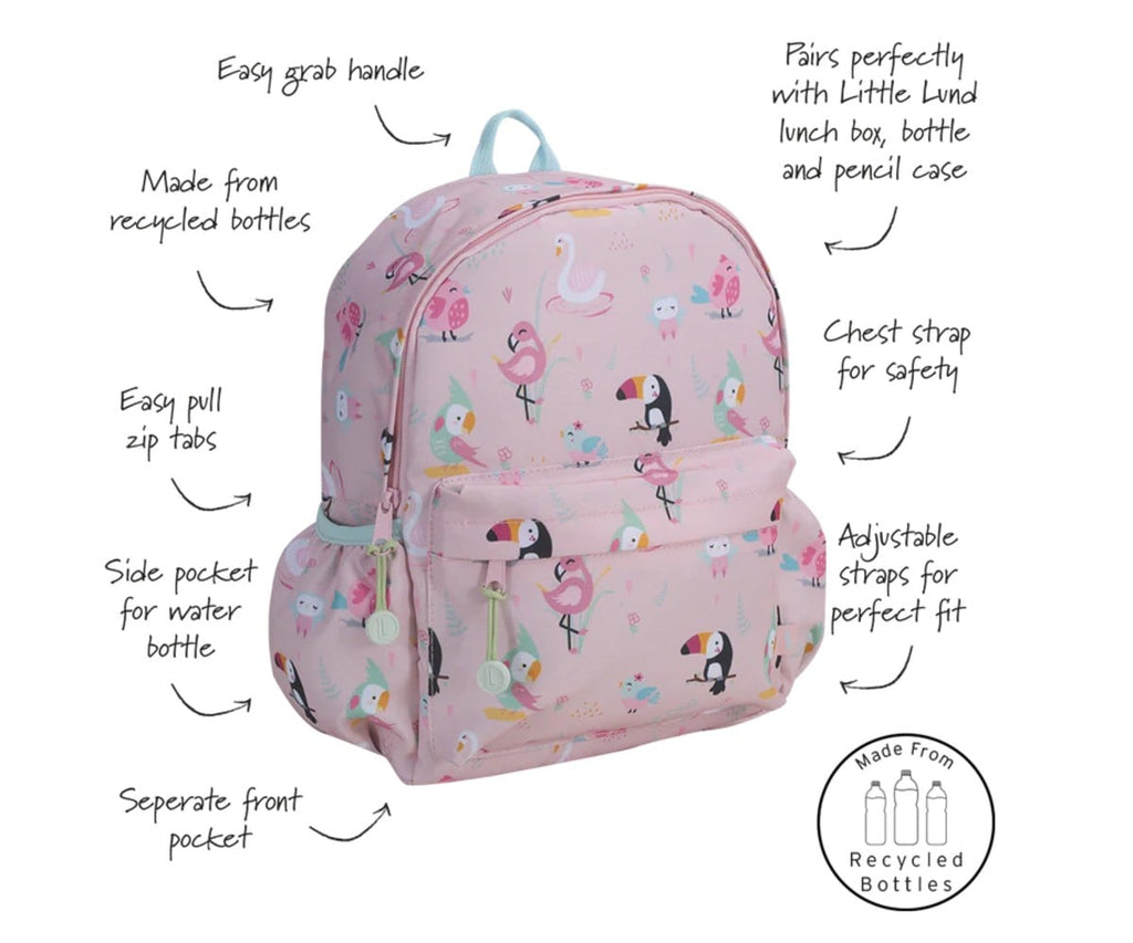 Little Lund Backpack Birds