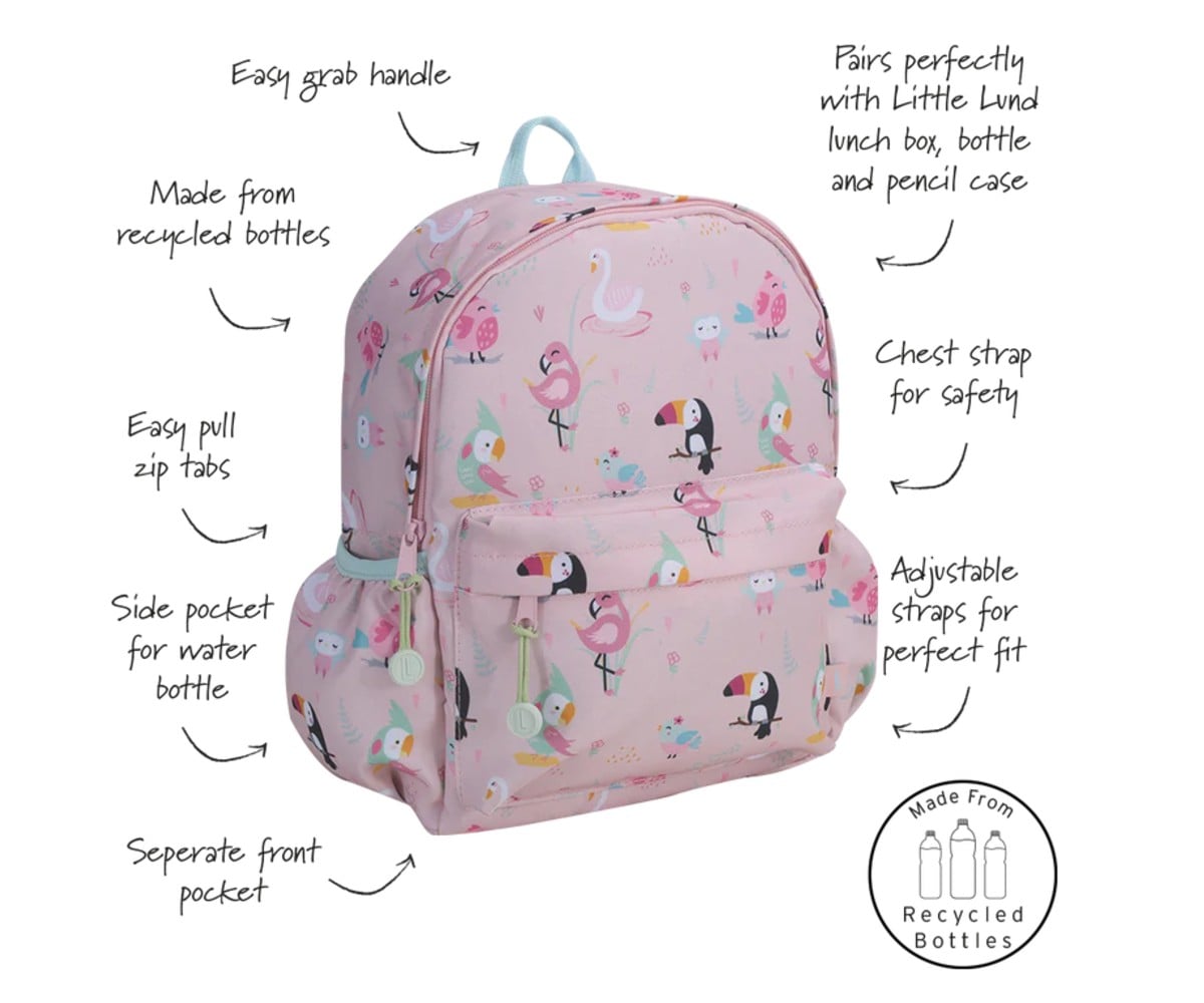 Little Lund Backpack Birds