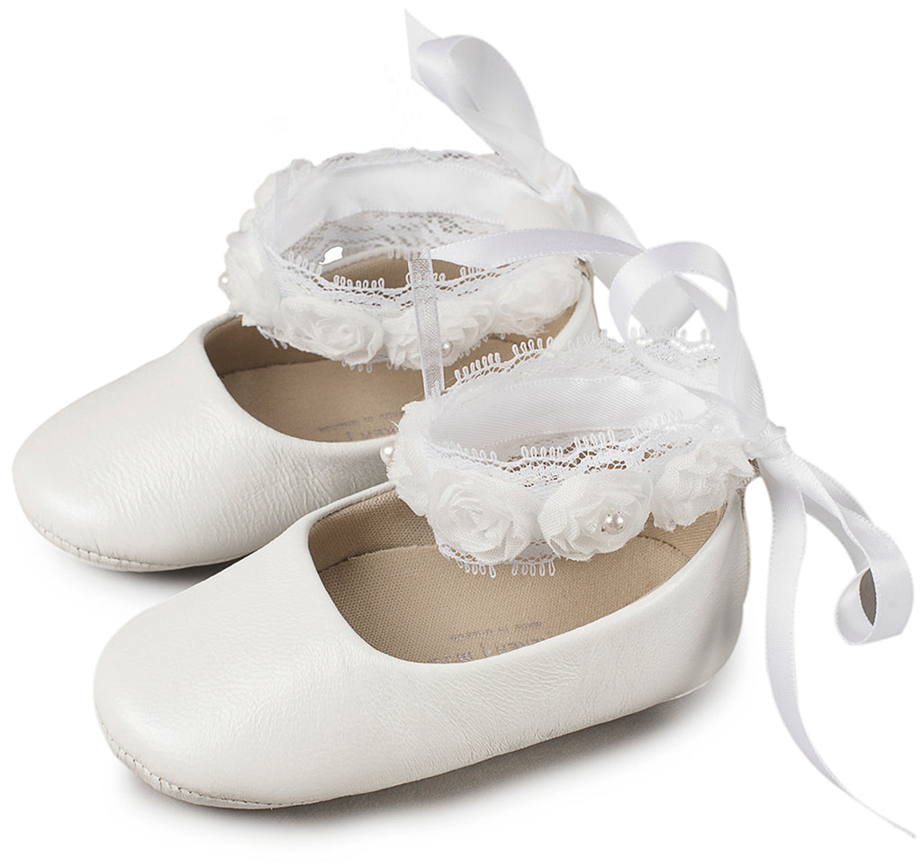 Βαπτιστικό Παπούτσι Babywalker Mi1506 White