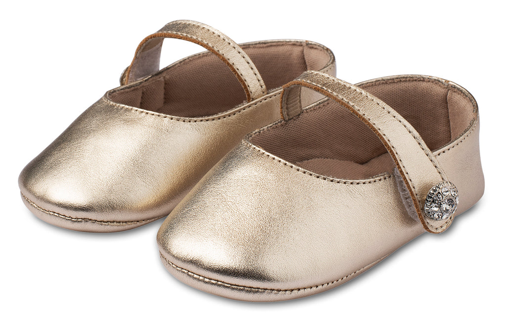 Βαπτιστικό Παπούτσι Babywalker Mi1619 Gold