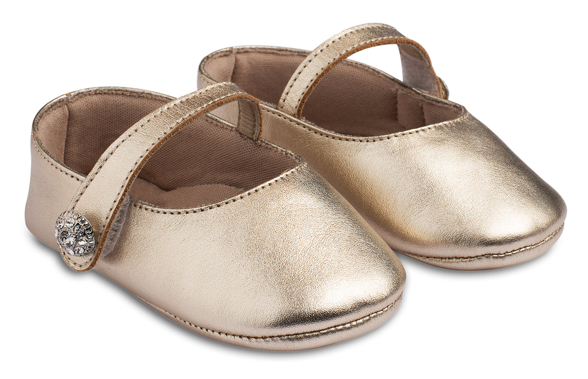 Βαπτιστικό Παπούτσι Babywalker Mi1619 Gold