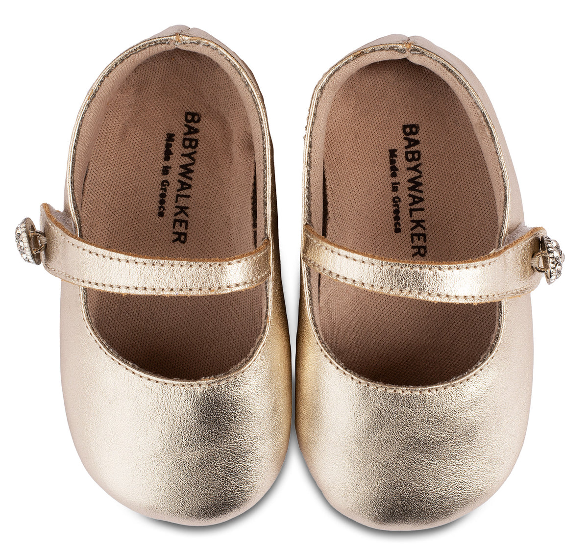 Βαπτιστικό Παπούτσι Babywalker Mi1619 Gold
