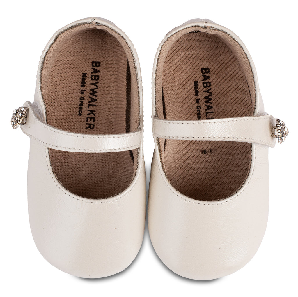 Βαπτιστικό Παπούτσι Babywalker Mi1619 Ivory