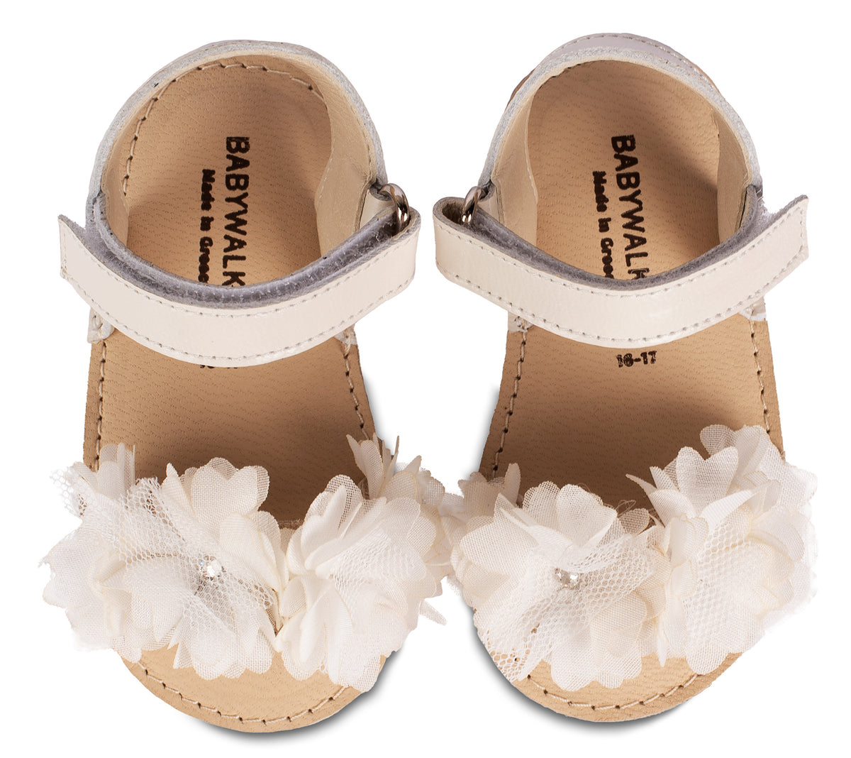 Βαπτιστικό Παπούτσι Babywalker Mi1633 Ivory