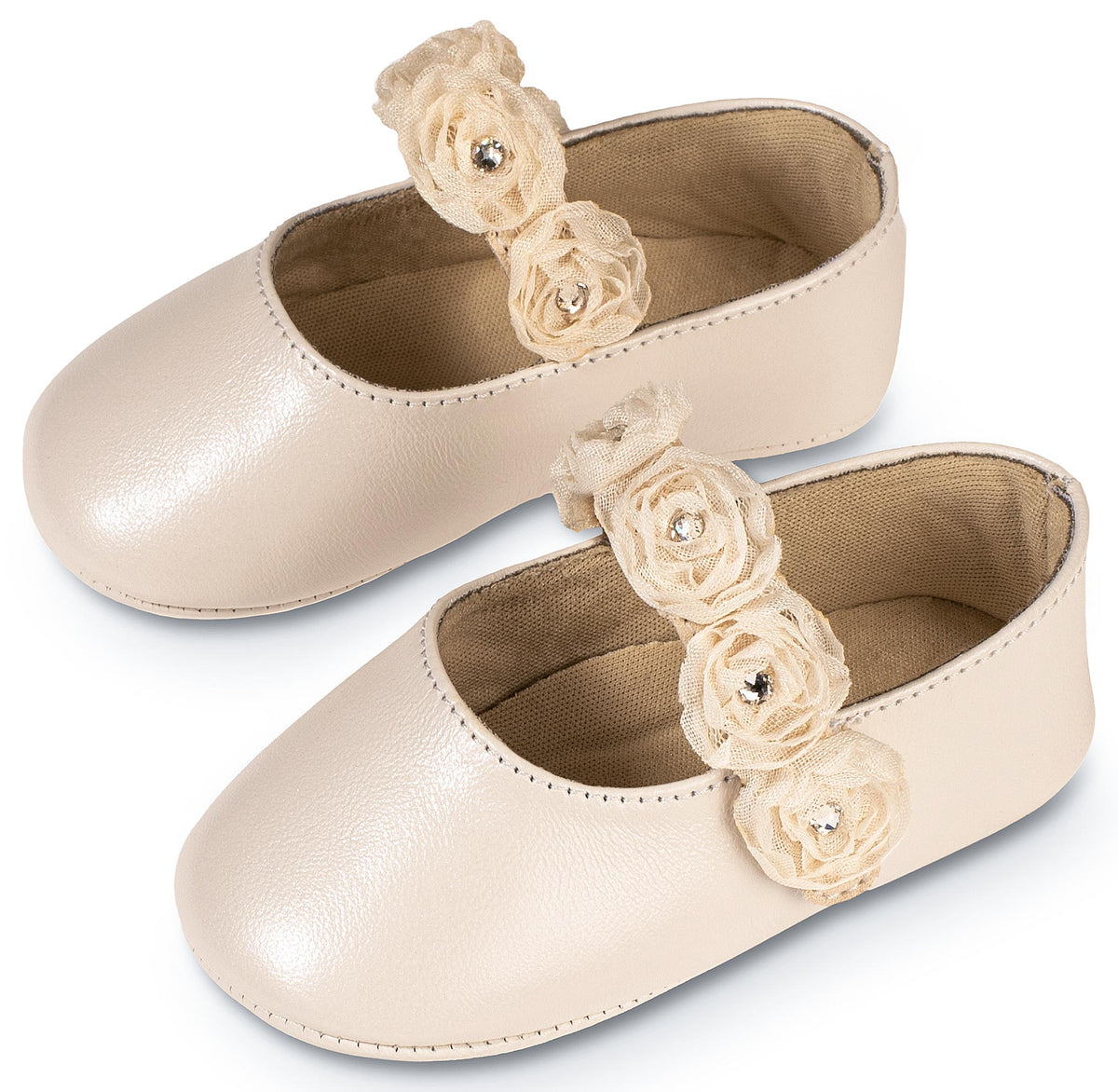 Βαπτιστικό Παπούτσι Babywalker Mi1638 Ivory