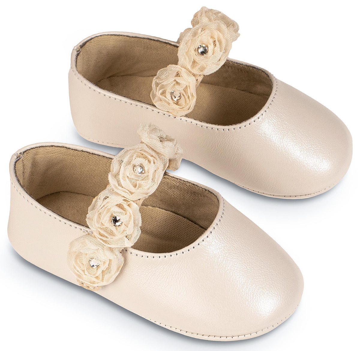 Βαπτιστικό Παπούτσι Babywalker Mi1638 Ivory
