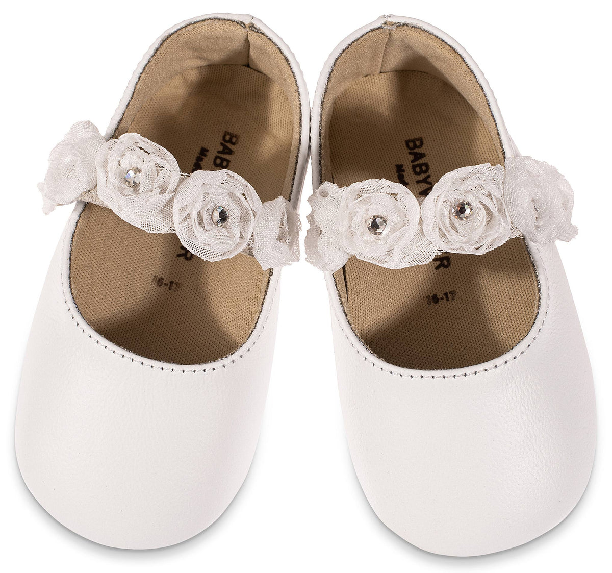 Βαπτιστικό Παπούτσι Babywalker Mi1638 White