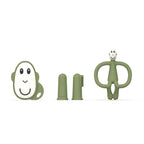 Matchstick Monkey TEETHING STARTER SET - OLIVE