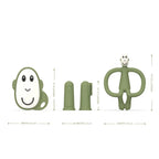 Matchstick Monkey TEETHING STARTER SET - OLIVE