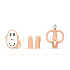 Matchstick Monkey TEETHING STARTER SET - PEACH