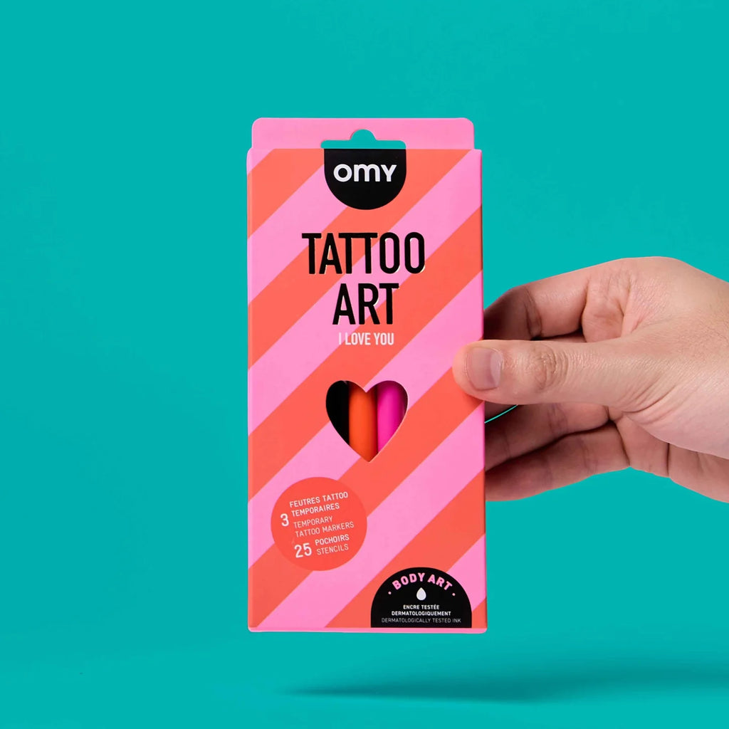 OMY Tattoo Art skin coloring set - Rock Club