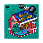 OMY Βιβλίο ζωγραφικής Cozy Art Christmas
