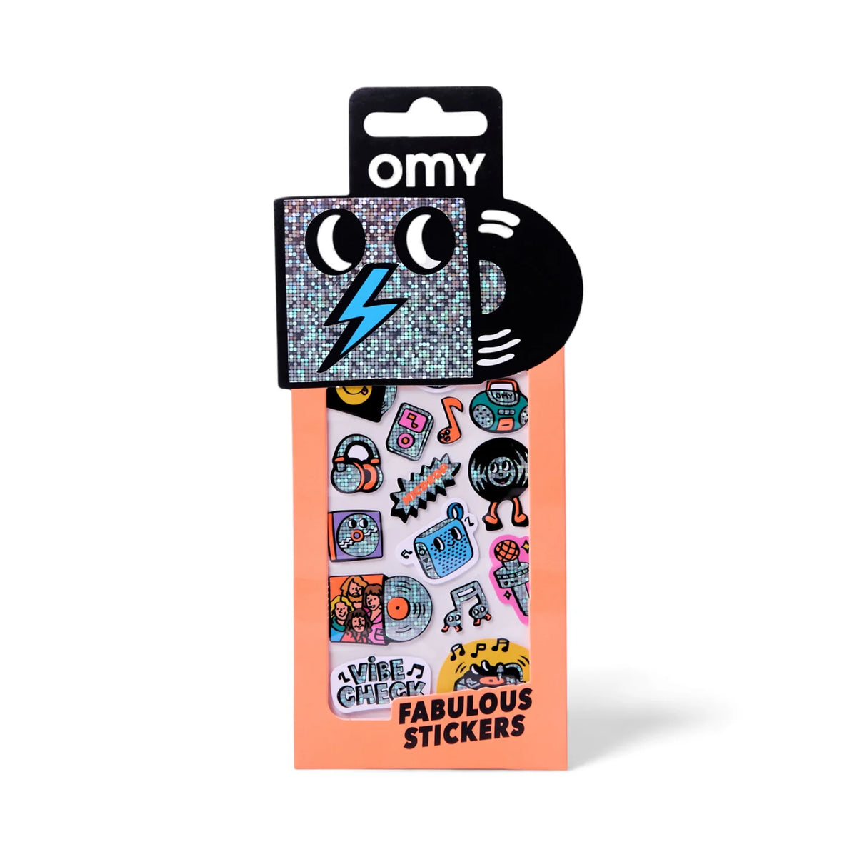 OMY Σετ αυτοκόλλητα ICONIC - Music