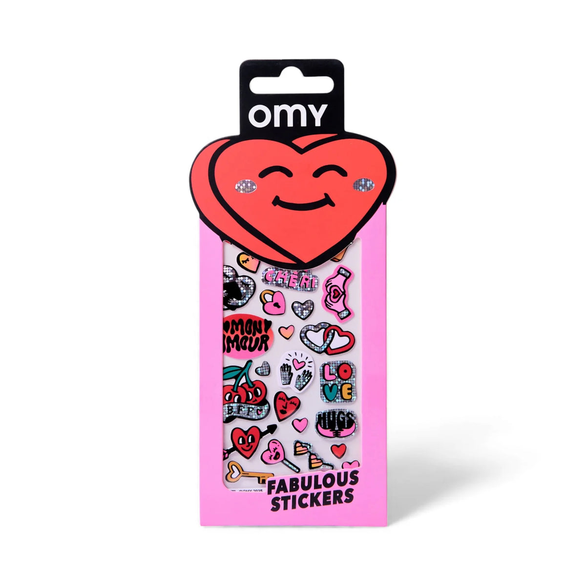OMY Σετ αυτοκόλλητα ICONIC - Love