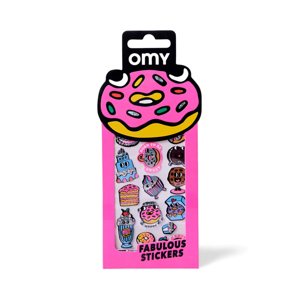 OMY Σετ αυτοκόλλητα ICONIC - Donuts