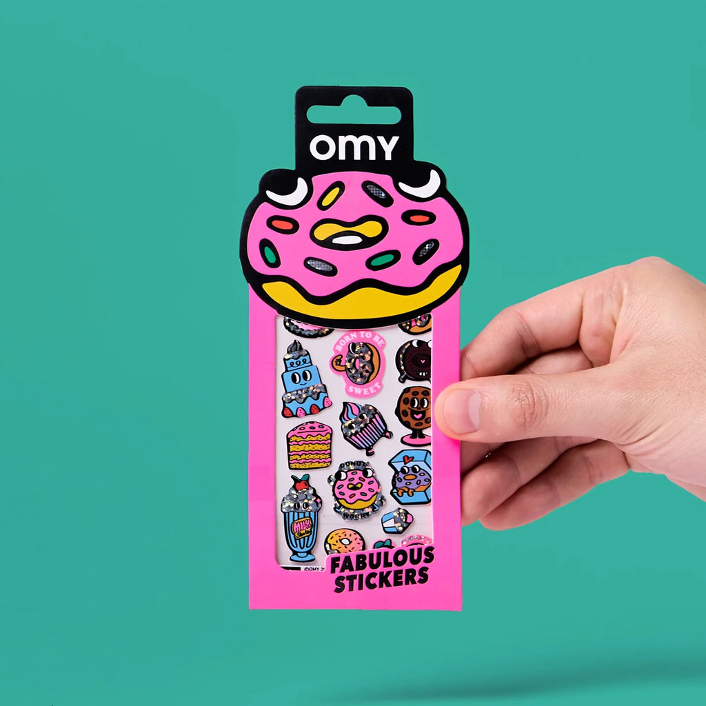 OMY Σετ αυτοκόλλητα ICONIC - Donuts