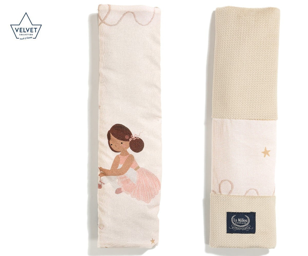 La Millou Jersey Seat Belt Cover Ballerine Velvet Sand
