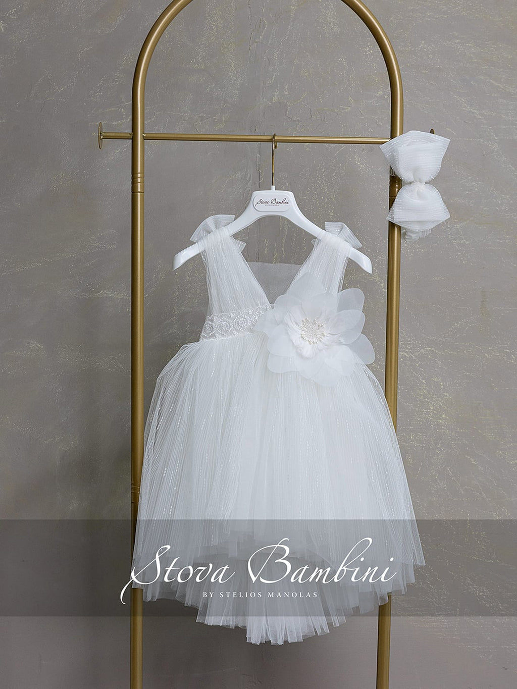 Βαπτιστικό Φόρεμα SS26 G19 Stova Bambini