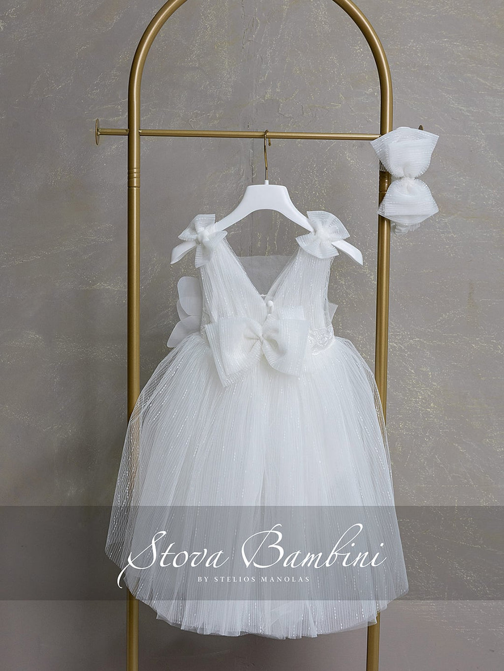 Βαπτιστικό Φόρεμα SS26 G19 Stova Bambini