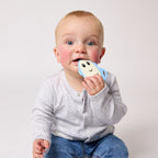 Matchstick Monkey TEETHING STARTER SET - LIGHT BLUE