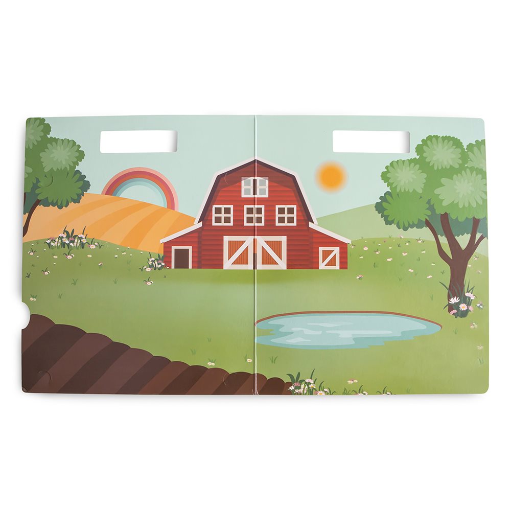 Mushie Βιβλίο Με Αυτοκόλητα Farm