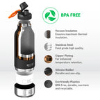 Asobu Barky Bottle Pastel Peach Special Edition