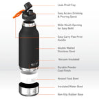 Asobu Barky Bottle Pastel Peach Special Edition