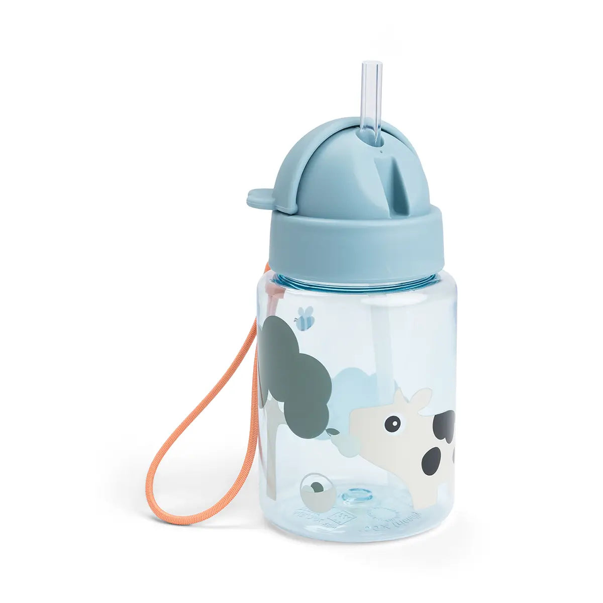 Done by Deer Παγούρι Tiny farm Blue 280 ml