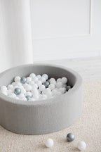Πισίνα με μπάλες boucle grey 30*90