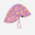 Καπέλο Βρεφικό Θαλάσσης Beach&Bandits TROPICAL VIBES VIOLET(UPF50+)