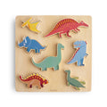 Ξύλινο Puzzle Mushie Dinosaur