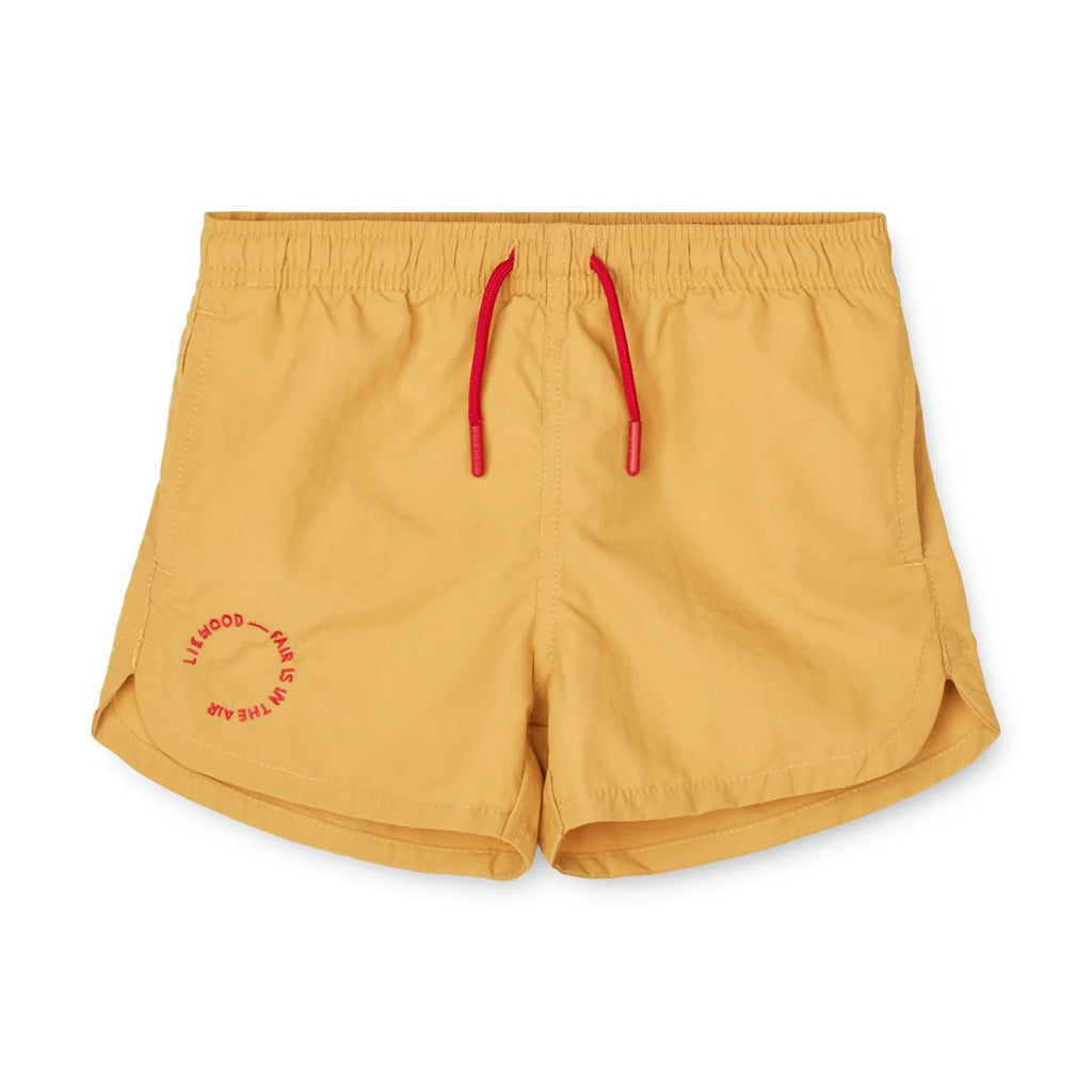 Μαγιό Σορτς Liewood Aiden Yellow Mellow