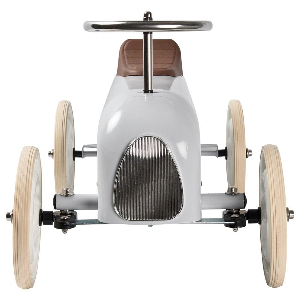 Αυτοκίνητο Vintage Metal Ride On Car Light gray