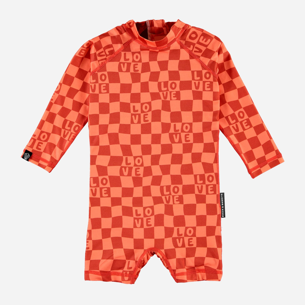 Μαγιώ Θαλάσσης Beach&Bandits CHECKERED LOVE BABY