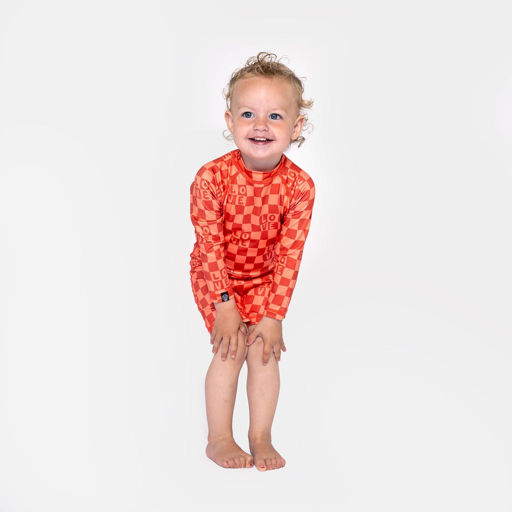 Μαγιώ Θαλάσσης Beach&Bandits CHECKERED LOVE BABY
