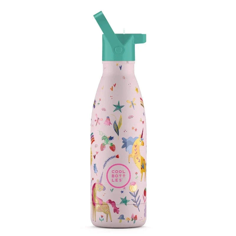COOL BOTTLES Ανοξείδωτο μπουκάλι Αστείοι Μονόκεροι 350ml