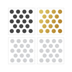 Αυτοκόλλητο τοίχου Confetti 2 Black Gold