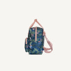 Small backpack  birds pink  Studio Ditte
