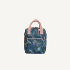 Small backpack  birds pink  Studio Ditte