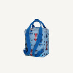 Small backpack race cars blue Studio Ditte