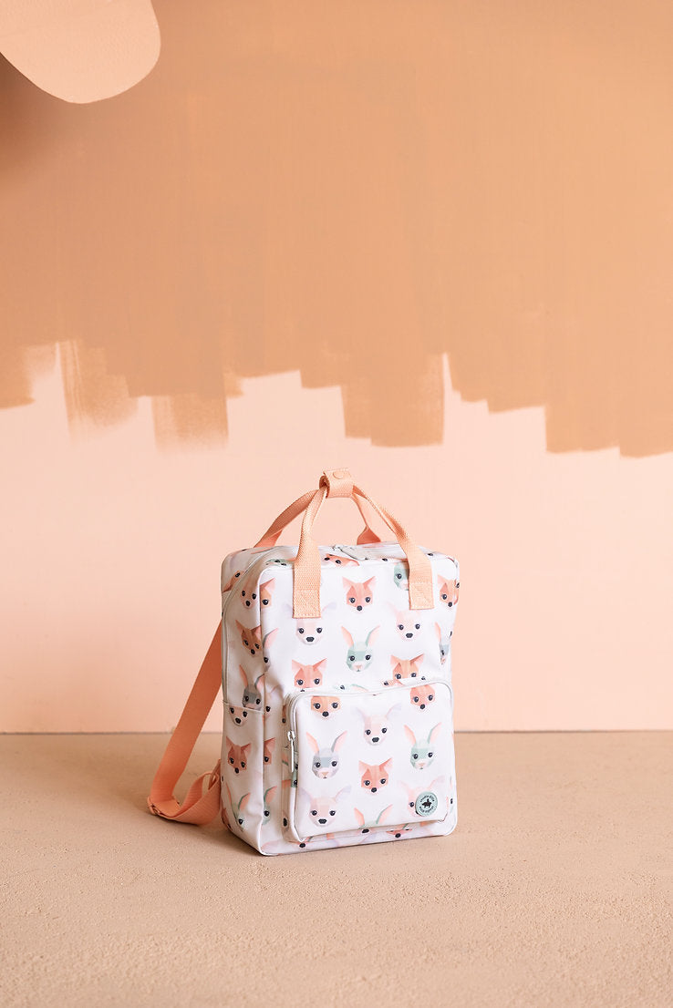 Large backpack girls Forest animals Studio Ditte