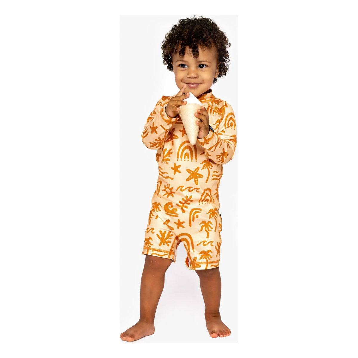 Μαγιώ Θαλάσσης Beach&Bandits Tropical Vibes Apricot Baby