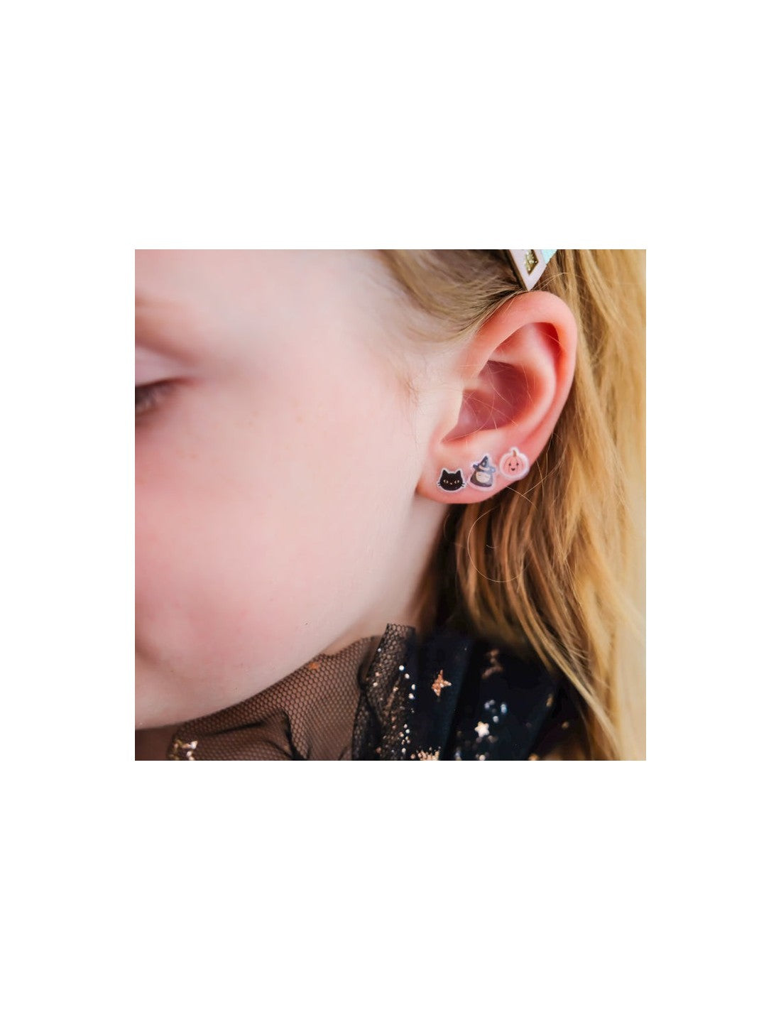 Mimi&Lula HAUNTED HOUSE STICK ON EARRINGS